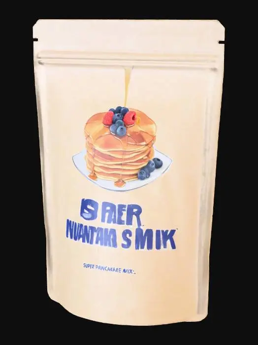 3D model for Pancake Delight, #food#