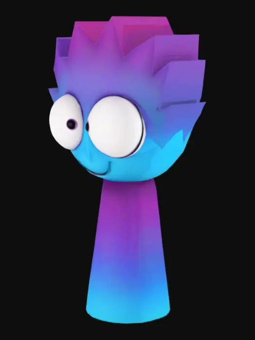 3D model for Cotton Candy (Sprunki)