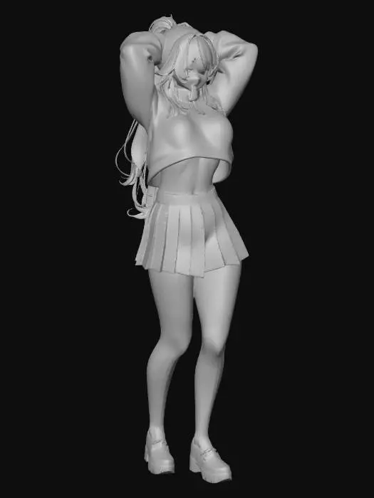 3D model for Silhouette in Soft Light