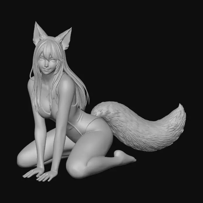3D model for Aurora Fox