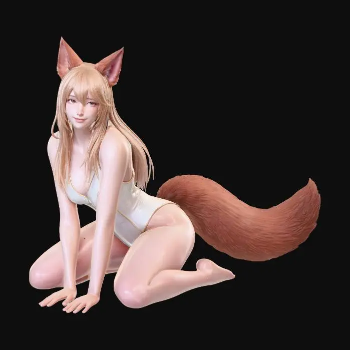 3D model for Aurora Fox