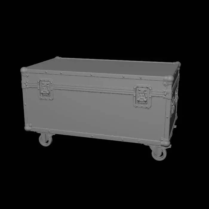 3D model for Void Audio Road Case on Wheels