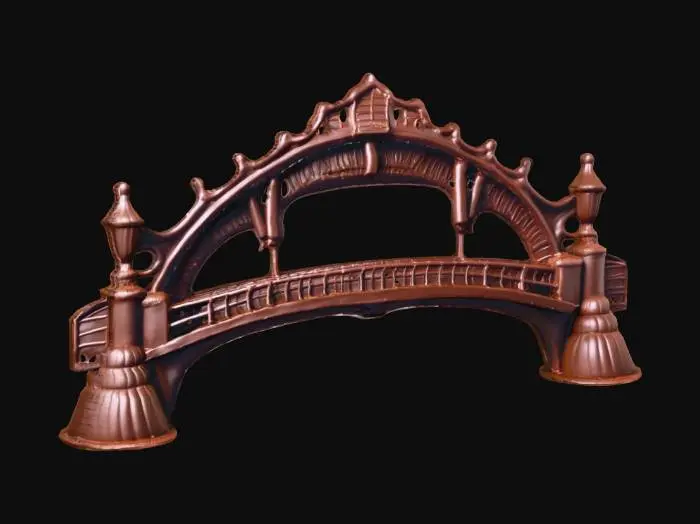 3D model for A bridge made of chocolate
