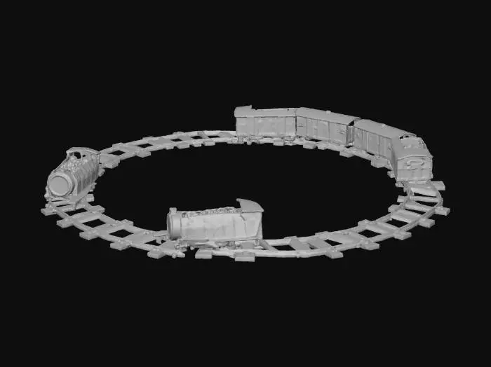 3D model for Midnight Train, #Christmas2025#