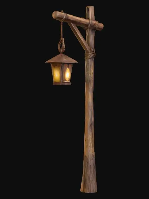 3D model for Rustic Lantern Glow