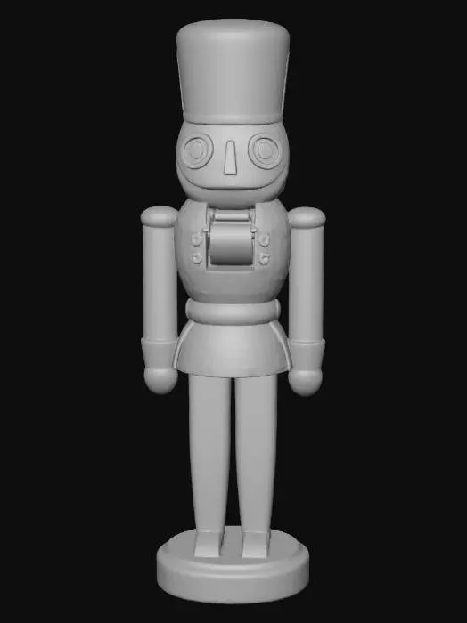 3D model for #Christmas2025#, Nutcracker Guardian
