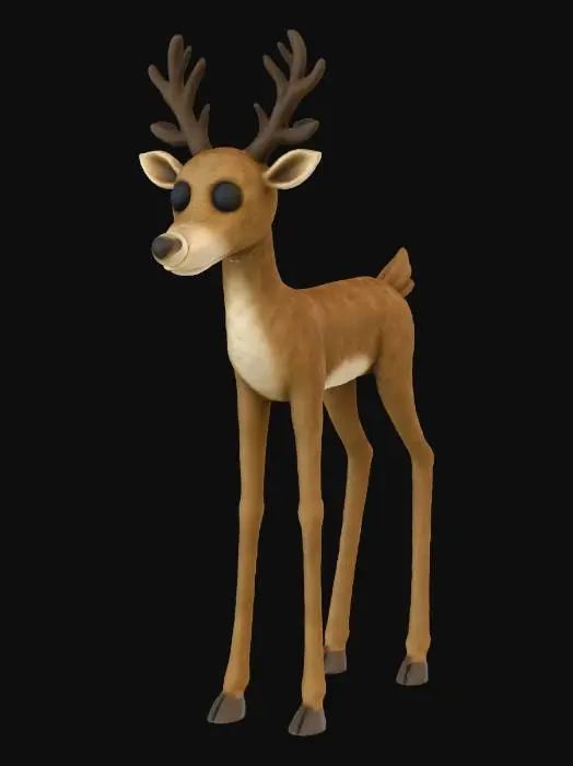 3D model for Analog Deer, #Christmas2025#