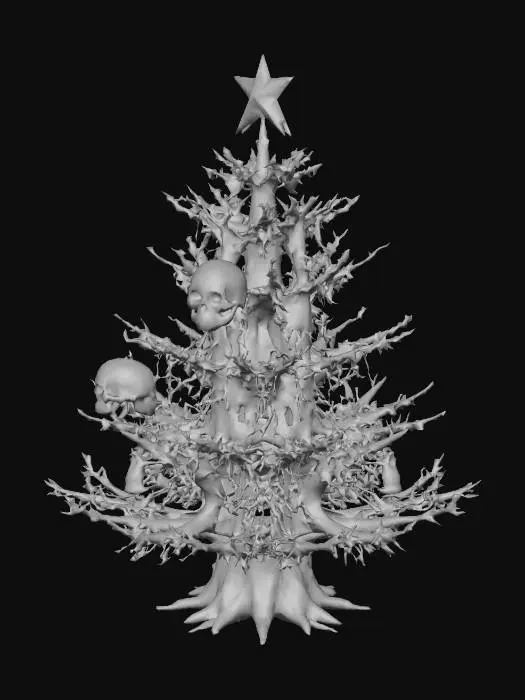 3D model for Lonely tree, #Christmas2025#
