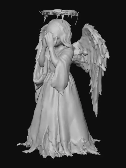 3D model for Solitude Angel, #Christmas2025#