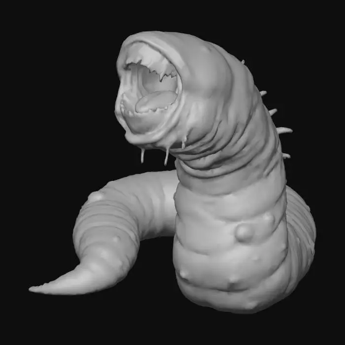 3D model for Monstrous Larva