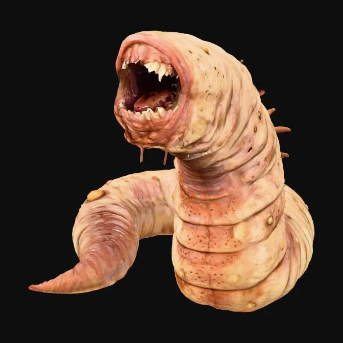 3D model for Monstrous Larva