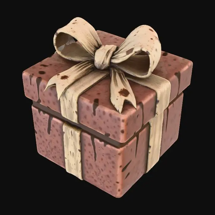 3D model for Cursed gift, #Christmas2025#,