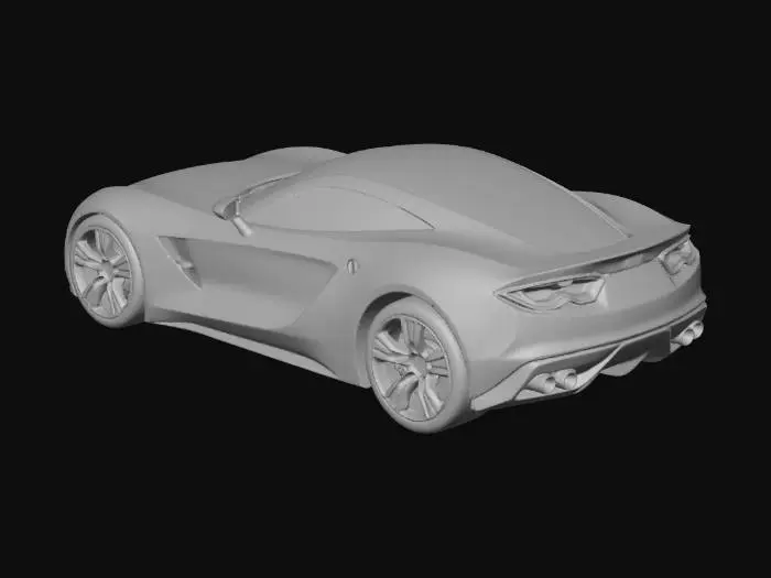 3D model for car