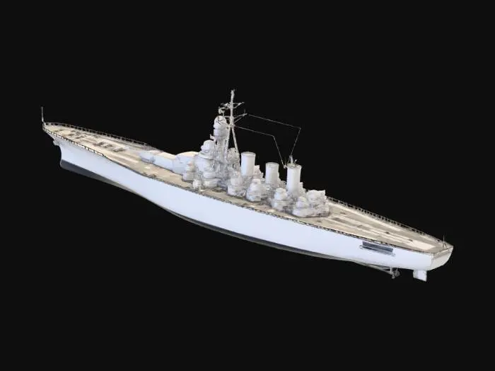 3D model for uss misouri