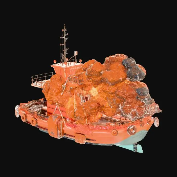 3D model for exploding benchy