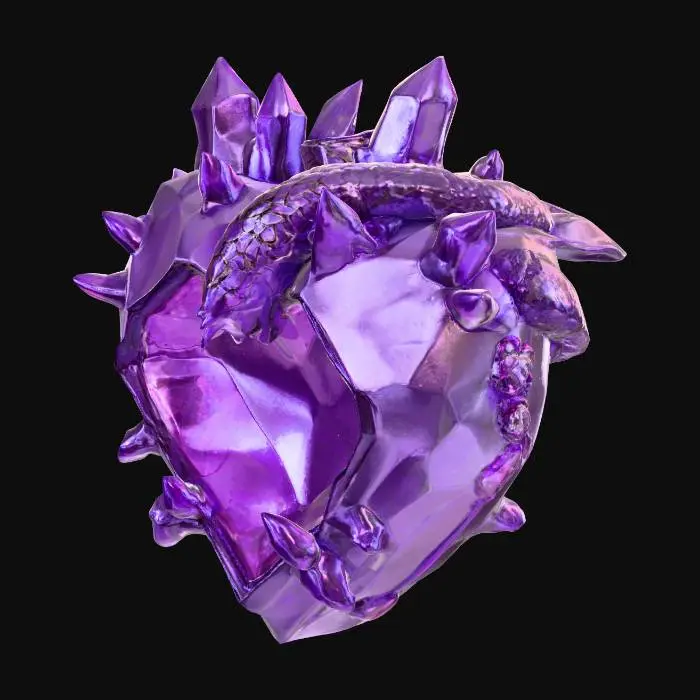 3D model for Dragon Heart with Armor