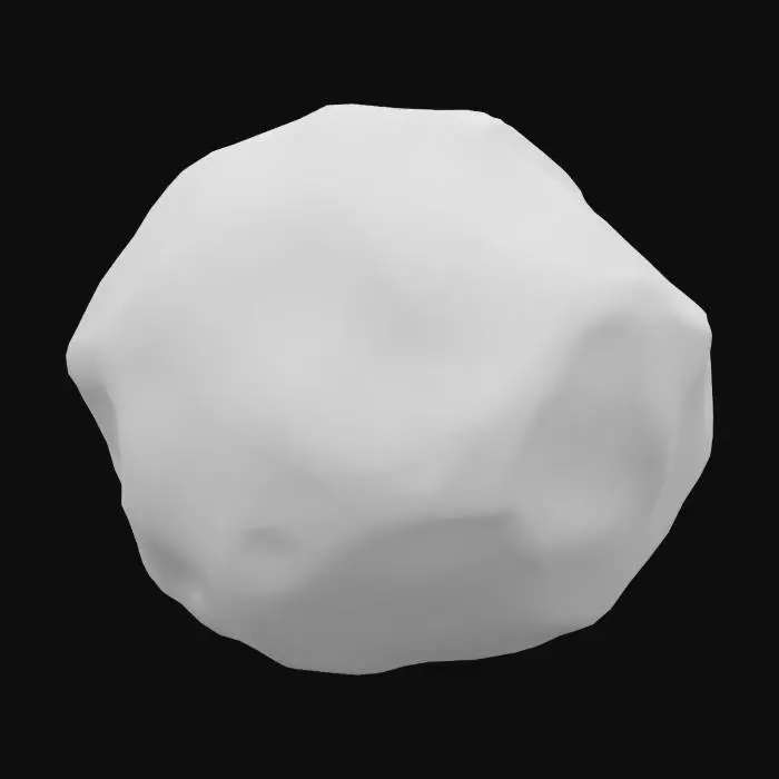 3D model for Create an asteroid