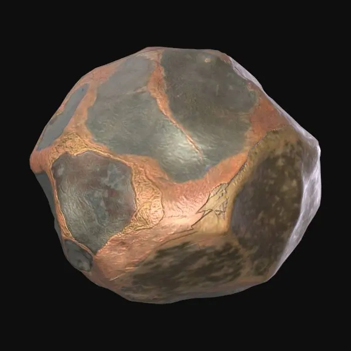 3D model for Create an asteroid