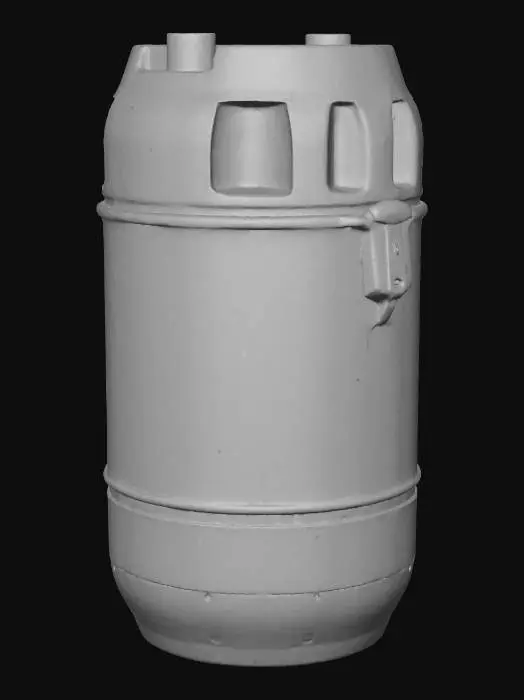 3D model for Jaws Scuba Tank Replica