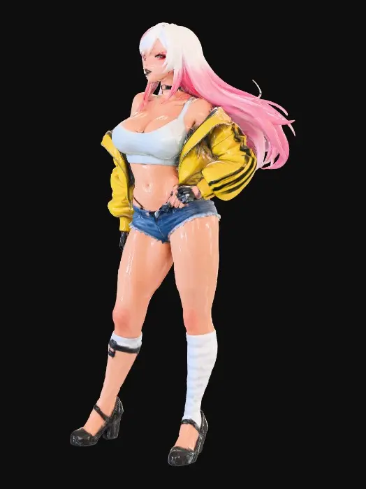 3D model for Energetic Vibe