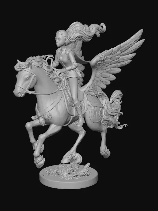 3D model for Pegasus Journey