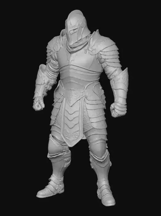 3D model for Knight in Shining Armor