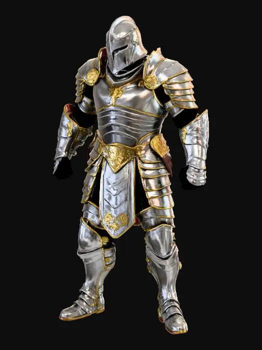 3D model for Knight in Shining Armor
