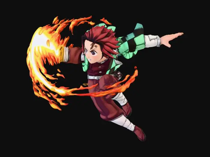 3D model for Fire Warrior Burst