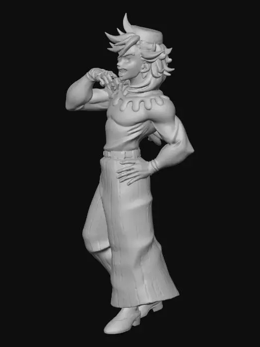 3D model for Kars in JoJo's Bizarre Adventure Style
