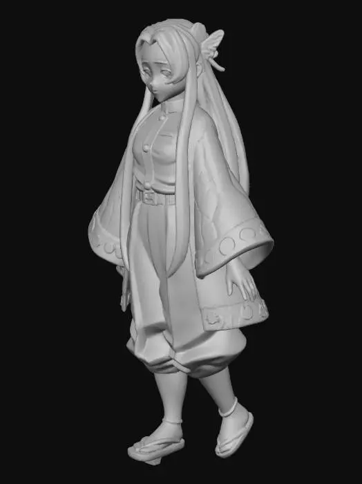 3D model for Butterfly Warrior