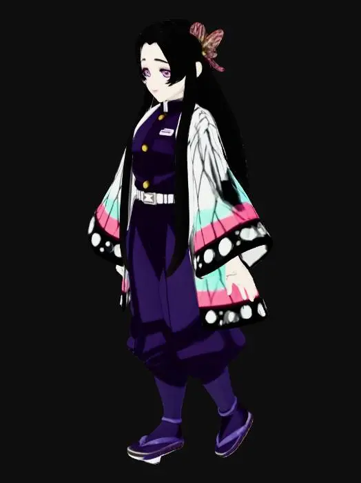 3D model for Butterfly Warrior