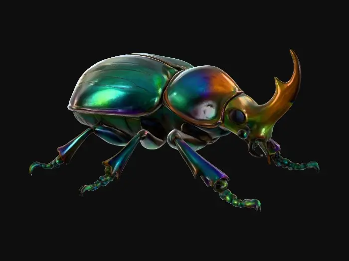 3D model for Glowing Scorpion Sculpture