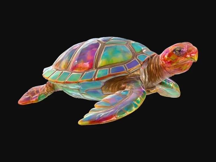 3D model for Prismatic Turtle