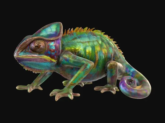 3D model for Prismatic Chameleon