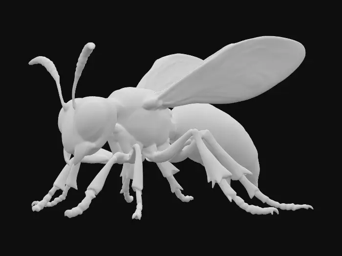 3D model for Prismatic Wasp