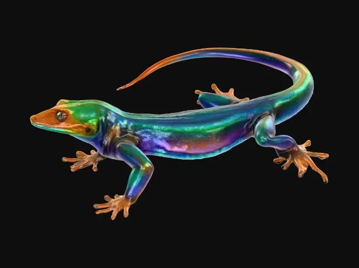 3D model for ChromaLizard