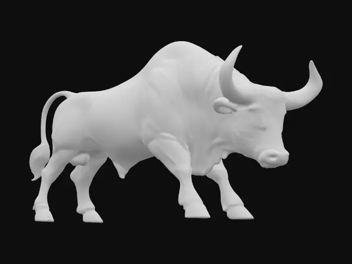 3D model for Ethereal Bull