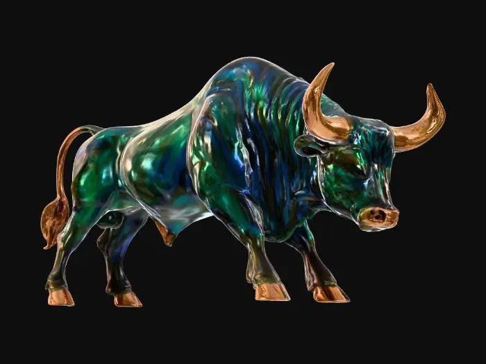 3D model for Ethereal Bull