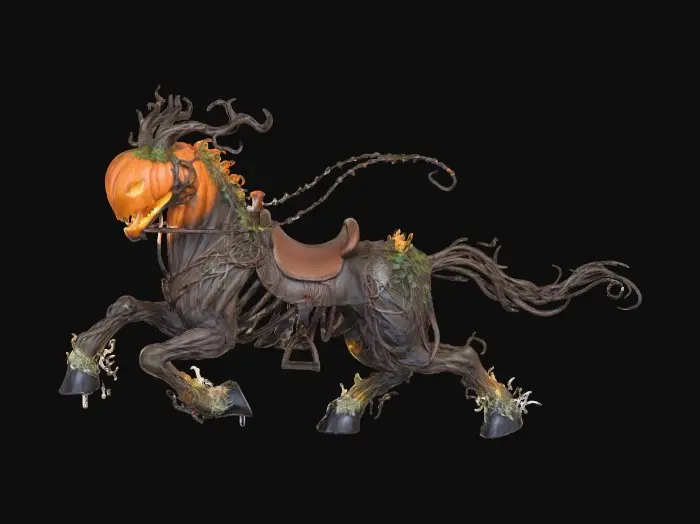 3D model for Pumpkin Charger, #Halloween2025#