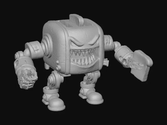 3D model for Toasterbot Rampage