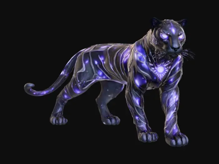3D model for Cosmic Panther