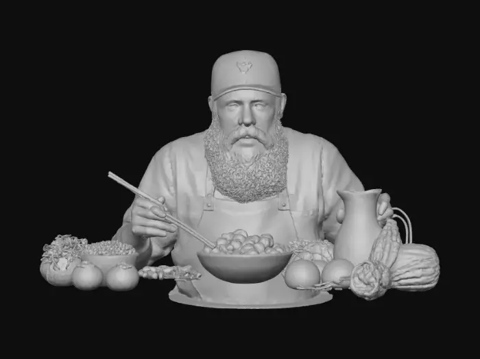 3D model for Harvest Feast