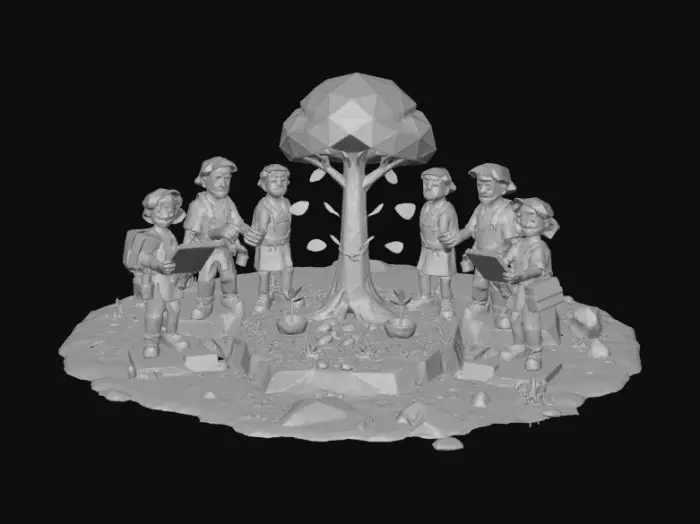 3D model for Growth Guardians