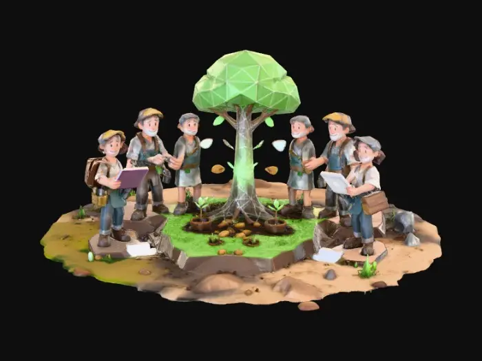 3D model for Growth Guardians