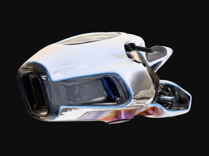 3D model for Futuristic Hoverbike