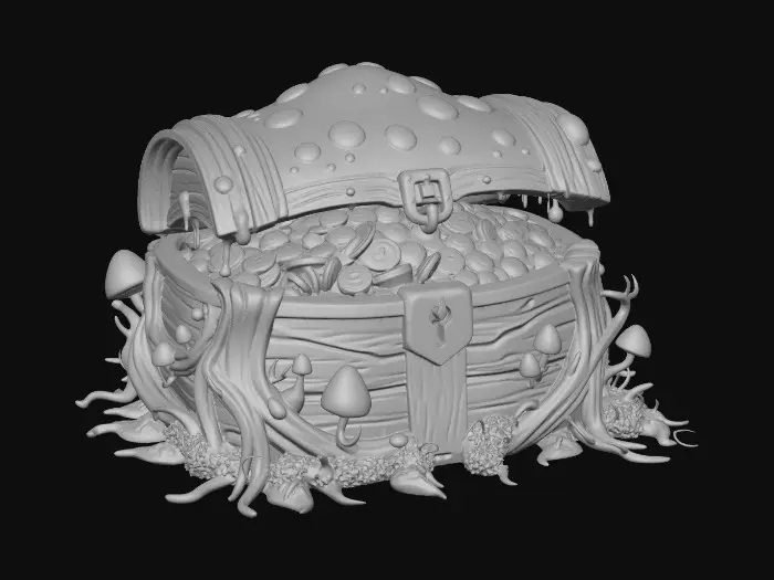 3D model for Enchanted Treasure Chest