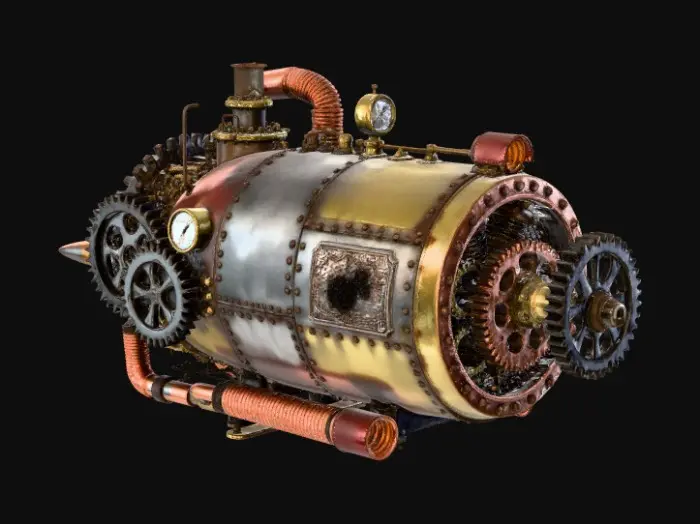 3D model for Steam Dynamo