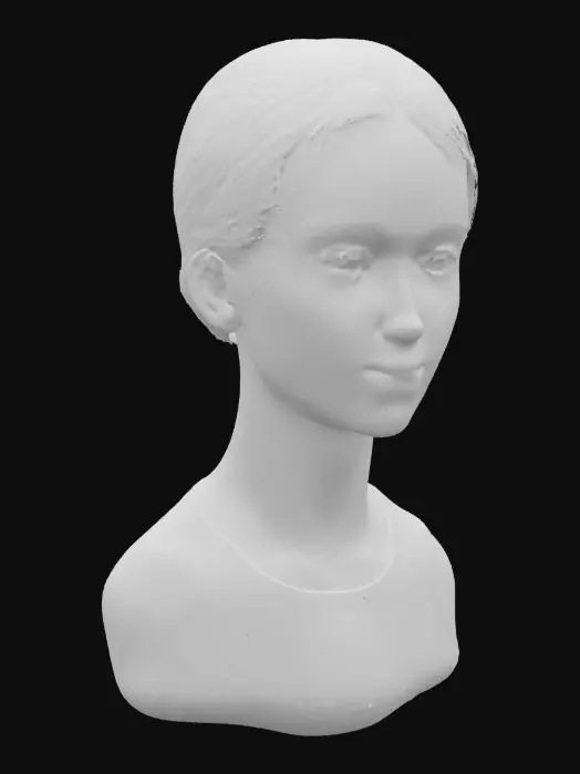 3D model for Contemplation Sketch, #SketchTo3D#