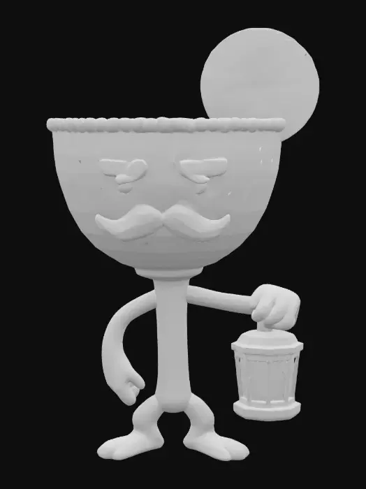 3D model for Lantern Lime Margarita