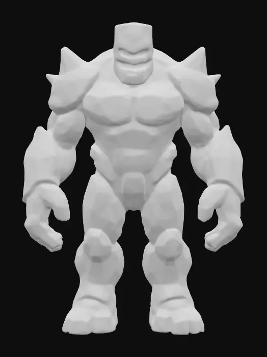 3D model for Lava Golem's Fury